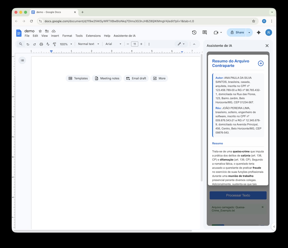 Passo 1 - Instalar o Add-on no Google Workspace Marketplace